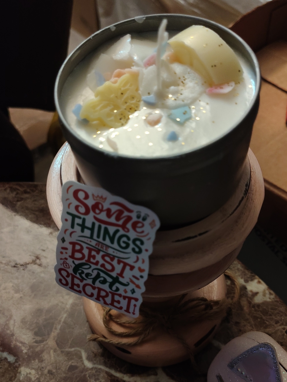 Lemon candle